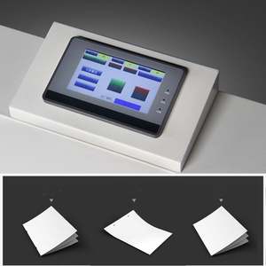 Relieuse électrique automatique à pointes de selle 9300, format A3, <span class=keywords><strong>perforatrice</strong></span>, <span class=keywords><strong>agrafeuse</strong></span> à papier, plieuse de papier - Product Image 5