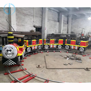 Train électrique populaire sur <span class=keywords><strong>rail</strong></span> lumineux pour enfants, manège de dessin animé pour parcs d'attractions et centres commerciaux - Product Image 6