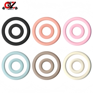 CZFIT Pilates Yoga Non-slip Weight Lifting Fitness <b>Strength</b> <b>Training</b> Iron Silicone Dumbbell Power Rings <b>Training</b> Pilates Rings - Product Image 1