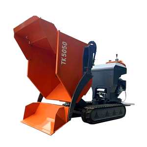 Harga bagus 0.5 Ton karet genggam Mini dilacak <span class=keywords><strong>Dumper</strong></span> dari pabrik Cina - Product Image 1