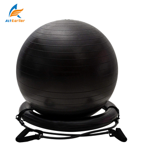 Actearlier Gym Fitness Ball 15 Kit Set con bandas de ejercicio de 65cm y cuerda de saltar - Product Image 2