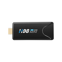 H98 صندوق صغير H313 وحدة المعالجة المركزية أندرويد 5G صندوق عن بعد لعرض التلفزيون عالي الدقة