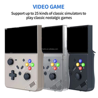 Consoles de jeux miniatures S Classic M18, manette 3D, écran HD 4,3'', batterie 4000mAh, machine de jeu vidéo, joystick, boîte de jeu Linux