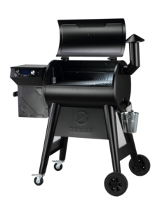 Petit <span class=keywords><strong>barbecue</strong></span> à granulés de <span class=keywords><strong>bois</strong></span> en acier avec chariot et dispositif de sécurité anti-flamme pour la cuisson en extérieur, le fumage et le <span class=keywords><strong>barbecue</strong></span> - Product Image 2