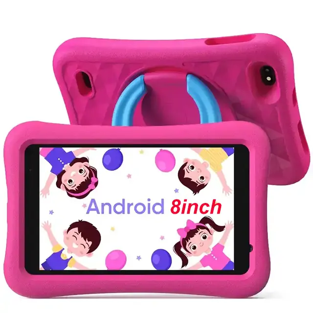 8 pollici bambini Tablet Quadcore 4G + 64GB Android 10 Dual SIM 3G chiamata 1280x 800ips educazione tablet bambini robusto tablet