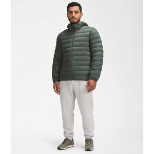 Blouson d'hiver en toile matelassé pour homme, haute qualité, manches longues, respirant, séchage rapide, style urbain, personnalisable, vente en gros, fourrure intérieure - Product Image 1