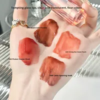 YEARNDIARY OEM ODM OBM Vente en gros directe d'usine Maquillage Huile à lèvres brillante effet miroir repulpante hydratante longue tenue