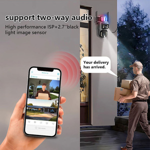 Rscamtom Ubox 6MP Ống Kính Kép Hai-Cách Âm Thanh Còi Báo Động Phát Hiện Con Người Báo Động 4G/Wifi Năng Lượng Mặt Trời Powered Ngoài Trời PTZ An Ninh Máy Ảnh - Product Image 5