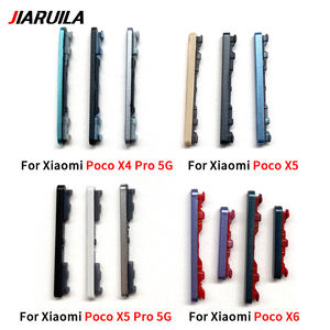 Botón <span class=keywords><strong>de</strong></span> <span class=keywords><strong>volumen</strong></span> externo móvil para <span class=keywords><strong>Xiaomi</strong></span> Poco X6 X5 X4 X3 GT M6 M5 M4 F4 F3 F2 Pro 5G reemplazo <span class=keywords><strong>de</strong></span> tecla <span class=keywords><strong>de</strong></span> <span class=keywords><strong>volumen</strong></span> <span class=keywords><strong>de</strong></span> encendido y apagado lateral - Product Image 2