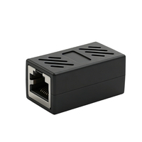 Konektor Jaringan Keystone Jack Female ke Female Adapter UTP Ethernet Cable Extender RJ45 Modular Inline Coupler