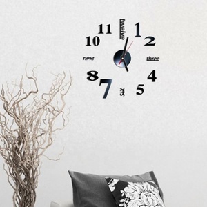 Reloj de pared de acrílico 3D digital con movimiento Hangzhou tamaño de 40cm - Product Image 4