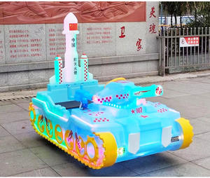 Einkaufs zentrum Vergnügung spark Kinder im Freien Fahrten Tanks pielzeug Autos elektrische batterie betriebene leuchtende Licht Autoscooter für Erwachsene - Product Image 4