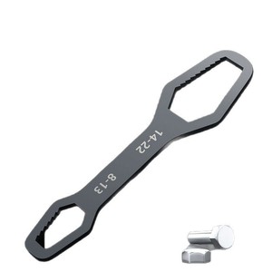 Llave de Anillo Universal Multifuncional de Doble Extremo, Gruesa y Autoajustable, Herramientas de Reparación, Sistema de Medición Métrico de Grado DIY - Product Image 4