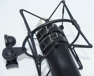Support antichoc pour microphone à condensateur noir mat de haute qualité pour Telefunken <span class=keywords><strong>TF11</strong></span> - Product Image 5