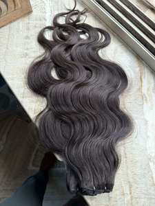 Extensiones de Cabello Humano Virgen de Donante Único del Sur de la India, Textura Ondulada Natural, Paquete de Cabello Virgen Premium para Extensiones, Pelucas y Peinados de Salón - Product Image 3