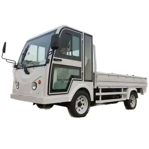 electric mini cargo transport lorry box truck 72V AC system lithium battery 1000 KG loading capacity small electric cargo truck