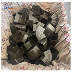 Système de gouttière pour eau de pluie Tuyau de drainage noir Collecteur d'eau de pluie marron Gouttière en aluminium blanc - Product Image 4