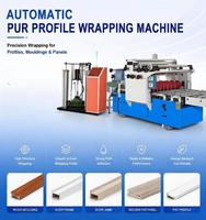 Machine à encoller les profilés pour le bois, WPC, MDF, PVC - 380V 50Hz, facile à utiliser, haute efficacité, autres machines pour le travail du bois