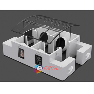 ตู้โชว์จอแสดงผลคุณภาพสูงแบบเต็มสายตาตู้โชว์กระจกไฟ LED ตู้ทันตกรรมสูง OEM - Product Image 4