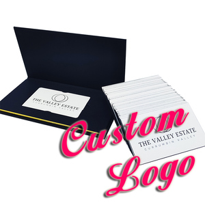 Factory sale embossing business card printing box packaging
