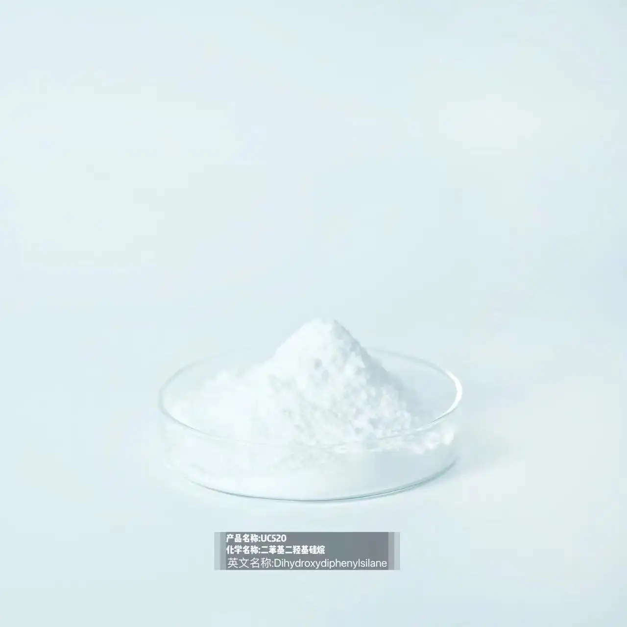 Productos químicos al por mayor gel de sílice cristal 99% difenilsilanediol CAS 947-42-2