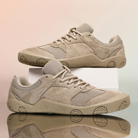 Baskets Rétro à Bout Large 38-47 pour Hommes et Femmes, en Daim et Maille, Chaussures Décontractées Effet Pieds Nus, Semelle Antidérapante en Caoutchouc, Idéales pour la Gym et l'Entraînement