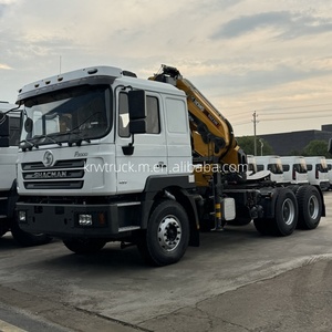 Grúa Telescópica Articulada Hidráulica de 16 Toneladas Montada en Camión Shacman 6x4 para Construcción, Minería e Infraestructura - Product Image 2