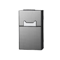 Briquet Électrique Rechargeable en Métal Coupe-Vent à Filament de Tungstène pour Cigarettes et Cigares