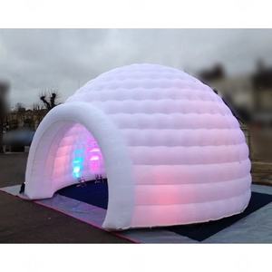Tente gonflable portative d'igloo de <span class=keywords><strong>jardin</strong></span> de tente de dôme de disco de tissu d'Oxford avec la lumière LED <span class=keywords><strong>pour</strong></span> l'événement - Product Image 6