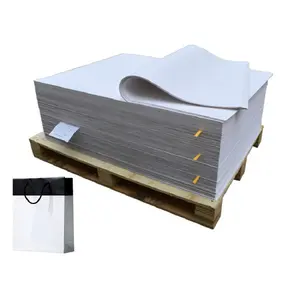 Ivory Board Bristol 100% Wood Pulp High Bulk Folding Paper GC1 GC2 White CardBoard