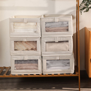 Caja <span class=keywords><strong>de</strong></span> Almacenamiento <span class=keywords><strong>de</strong></span> Ropa MKW6017, Bolsas <span class=keywords><strong>de</strong></span> Almacenamiento <span class=keywords><strong>de</strong></span> Algodón <span class=keywords><strong>para</strong></span> el Hogar, Organizador <span class=keywords><strong>de</strong></span> Armario Plegable, Caja <span class=keywords><strong>de</strong></span> Almacenamiento Transpirable <span class=keywords><strong>para</strong></span> <span class=keywords><strong>Debajo</strong></span> <span class=keywords><strong>de</strong></span> <span class=keywords><strong>la</strong></span> <span class=keywords><strong>Cama</strong></span> - Product Image 3