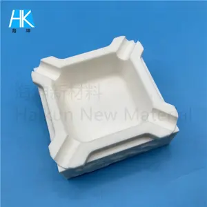 Wholesale Customized High Temperature Alumina Al2o3 Ceramic Crucible Pot Cauldron Ashtray