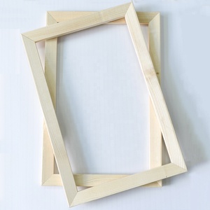 Bán buôn cổ điển A4 5x7 UV hiển thị hình ảnh thời trang gỗ hình ảnh tùy chỉnh MDF gỗ bên trong khung vải sơn A3 6x8 - Product Image 2