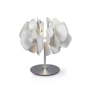 Lámpara de mesa moderna con forma de pétalo, fuente de luz LED E27 para sala de estar, dormitorio, estudio, diseño sencillo, iluminación ambiental - Product Image 5
