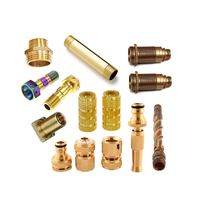 Instrument Parts Accessories OEM ODM Copper Brass Precision Micro CNC Turning Parts Universal CNC Parts for Pipe Fittings