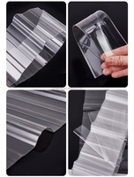 Direkt vom Hersteller PC Transparente Dachplatte Polycarbonat-Dachpaneel UV-Schutz Oberlichtplatte Hersteller