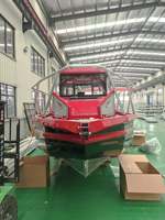 9m 30ft Easycraft Canada Offre Spéciale profonde v coque ponton centre cabine de pêche en aluminium bateaux à rames pour vente