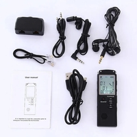 T60 Mini enregistreur vocal numérique professionnel 96 heures Dictaphone enregistreur vocal Audio numérique avec lecteur MP3