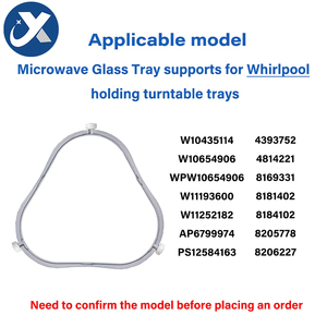 Plato Giratorio para <span class=keywords><strong>Horno</strong></span> <span class=keywords><strong>Microondas</strong></span> Eléctrico para <span class=keywords><strong>Whirlpool</strong></span> W11252182 (19 cm), Bandeja <span class=keywords><strong>de</strong></span> Vidrio para Uso Doméstico - Product Image 5
