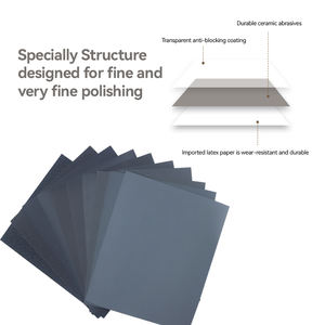 HOT 120 # -2500 #   <span class=keywords><strong>Lija</strong></span> Rectangular de Carburo de Silicio Resistente <span class=keywords><strong>al</strong></span> <span class=keywords><strong>Agua</strong></span>, 230x280mm, Alta Eficiencia, para Lijadora Manual - Product Image 6