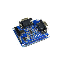 Modul Port Serial SPI ke RS232 Raspberry Pi 4B/3B, Papan Ekspansi Isolasi Kanal Ganda