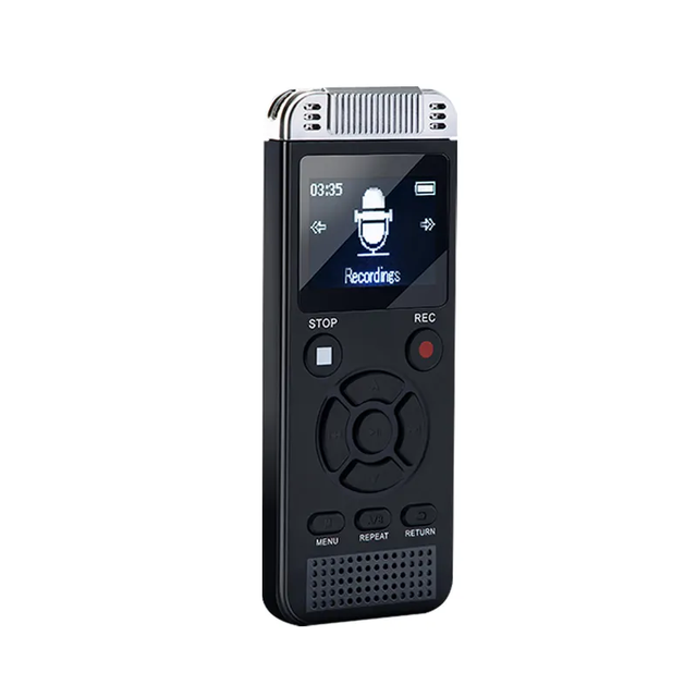 Ultra Long Range Recording HD Audio Quality Digital Recorder Records Sound 360 Degrees All Directions Electronics Device