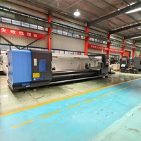 CK61100 Tour CNC à lit plat de haute précision Rénovation horizontale robuste pour le système de contrôle Fanuc en métal Vente de clés numériques