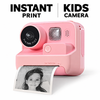 Appareil photo instantané pour enfants, imprimante photo numérique HD, appareil photo jouet, appareil photo personnalisé OEM pour enfants, cadeau d'anniversaire