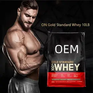 Hot Sale OEM Custom Label Whey Protein Powder Whey Isolate 100% Protein Powder Increase Muscle Weight Gain Sports Fitness