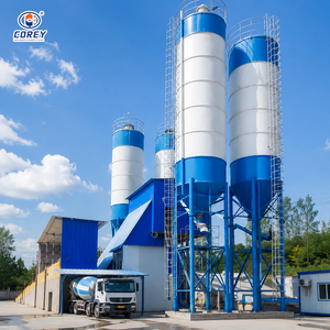 Planta de Dosificación de Concreto Automática Modular Estacionaria HZS50 con Mezcladora de Doble Eje y Cinta Transportadora para Concreto Premezclado - Product Image 2