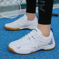 Nouvelles chaussures de volley-ball professionnelles absorbant les chocs à semelle élastique chaussures de tennis de table et de badminton pour hommes femmes