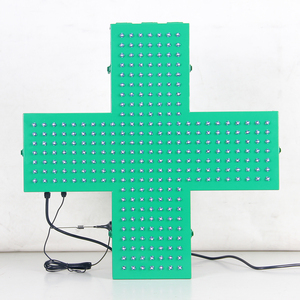 Cruz de Farmacia LED Verde Impermeable para Exteriores, de Una Sola Cara, con Control Remoto Inalámbrico para Farmacias e Iglesias - Product Image 2