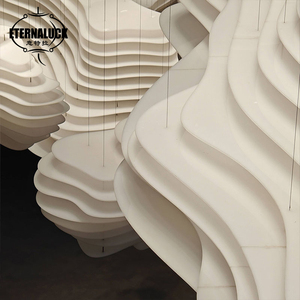 Lustre de plafond en forme de nuage blanc pour hall d'hôtel, villa, centre commercial, décoration artistique personnalisée, grande salle de banquet - Product Image 5