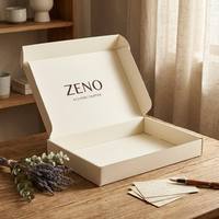 Cajas de Envío Personalizadas con Grabado en Relieve, Marca Privada, Colección de Temporada, Cajas de Embalaje Premium con Cierre para Ropa